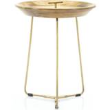 👉 Bijzettafel goud IJzer small active Medja standaard 8719743436428
