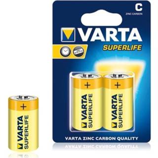 👉 Batterij Varta Vart Superlife (Blis.) R14 C 2er 4008496556304