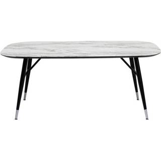 👉 Eettafel wit metaal active Kare Catania 180x90 cm 4025621853435