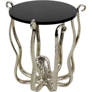 👉 Bijzettafel zilver aluminium active Octopus Marble 4030673504174