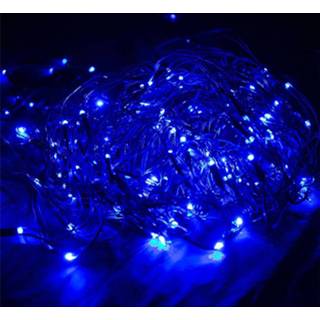 👉 Lichtketting blauw active 100 LED's 120x120cm voor binnen of buiten 4250525330007