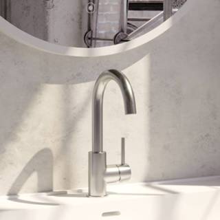 👉 Wastafelkraan nikkel PVD Brauer Brushed Edition opbouw draaibare uitloop geborsteld 4260483795329