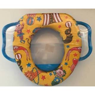 Toiletbril verkleiner blauw active kinderen Voor - Circus 7106627522772