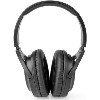 👉 Draadloze koptelefoon zwart active Nedis HPBT1201BK Bluetooth® Over-ear 5412810327881