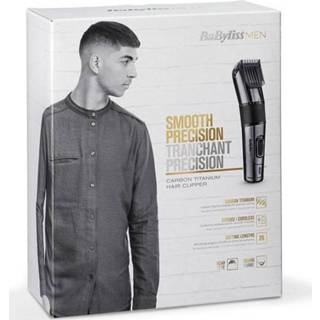 👉 Tondeuse zwart carbon titanium active baby's Babyliss E978E 3030050153453