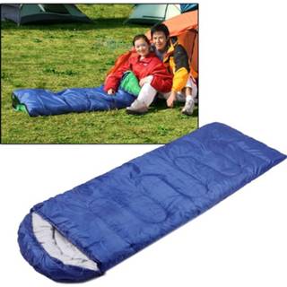 👉 Slaapzak blauw active Camping warme rechthoekige (blauw) 6922341170669