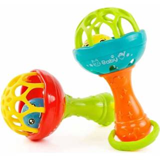 👉 Rammelaar plastic active baby's Baby Rammelaars Speelgoed Intelligentie Tandvlees Grijpen Handbel Grappig Educatief Speelgoed, Kleur Willekeurige Levering 6922545233238