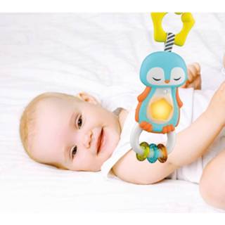 👉 Rammelaar active baby's Clementoni Baby Pinguïn + Licht en Geluid 8005125173310