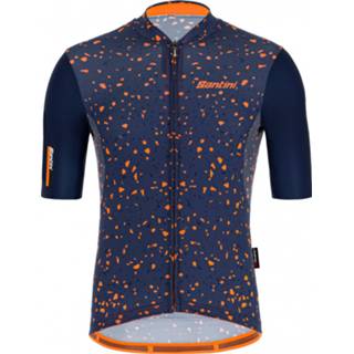 👉 SANTINI Shirt met korte mouwen Delta Pietra fietsshirt met korte mouwen, voor he