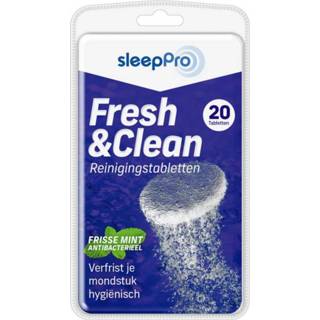 👉 Fresh Sleeppro & clean reinigingstabletten 20 stuks 5060251570047