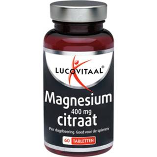👉 3x Lucovitaal Magnesium Citraat 400mg 60 tabletten