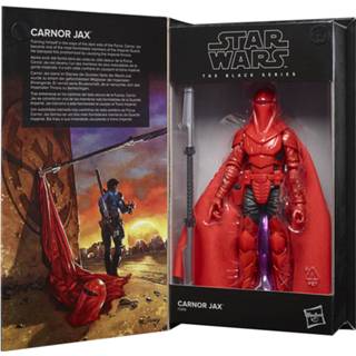 👉 Zwart Hasbro Star Wars The Black Series Carnor Jax 5010993863242