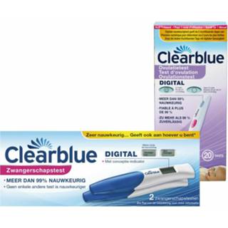 👉 Zwangerschapstest active Clearblue en Ovulatietest Pakket 6019954678658