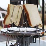 👉 Broodrooster RVS active Outdoor Camping Tools 4 Slice Opvouwbaar Rack Lade Brood Toast 6922593607098