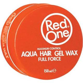 👉 Active universeel rood oranje gel wax Red One Orange Aqua Hair 8697926016196
