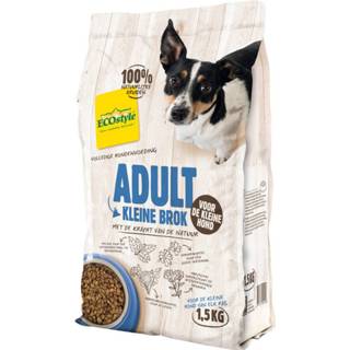 👉 Hondenvoer active Ecostyle Adult Kleine Hondenbrokken 1,5 kg 8711731029506