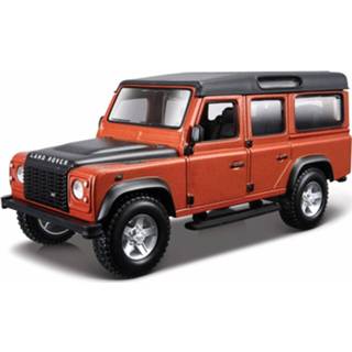 👉 Modelauto metaal multikleur Land Rover Defender 110 1:32 - Speelgoed Auto Schaalmodel 8719538310216