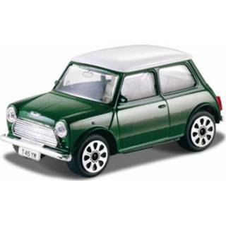 Modelauto metaal groen Mini Cooper 1969 1:43 - Speelgoedauto Schaalmodel 8718758978435
