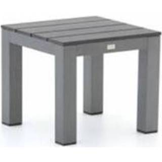 👉 Bijzettafel aluminium teak male Central Park Limoux 46cm 5414628083805