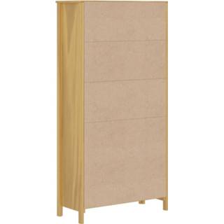 👉 Boekenkast grenenhout active Hill Range 85x37x170,5 cm honingbruin 8719883910734