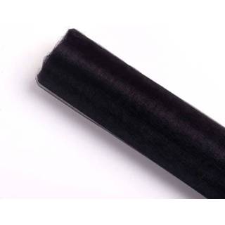 👉 Verpakking zwart active feestelijke 4 STKS Sneeuwgaren Bloemen Bruiloft Decoratie Eenvoudige Gaas Verpakkingsmaterialen 48cmx4.5m (Zwart)