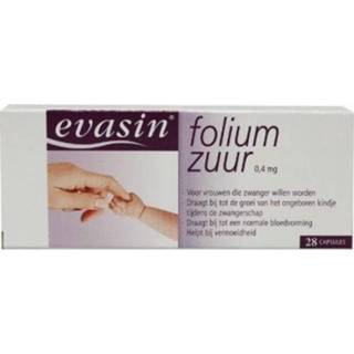 👉 Foliumzuur active Evasin Vitaminen - 28 Capsules 8711744006518