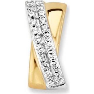 👉 Hanger bicolor active Excellent Jewelry met Zirkonia Rij 8785259692351