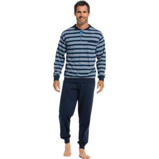 👉 Herenpyjama blauw mannen Heren pyjama Robson 27211-703-4-3XL/58 8719833243790