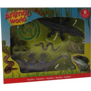 👉 Active Animal World Reptielen 6 Stuks 8711866267880