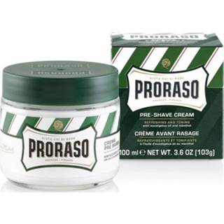 👉 Groen active Proraso Pre-Shave Cream 100ml 8004395001019