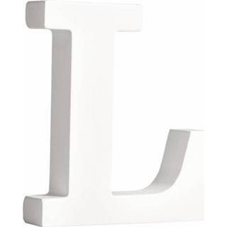 👉 Decoratie letter houten active l 11 cm
