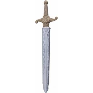 👉 Ridder zwaard gouden plastic active ridderzwaard 60 cm