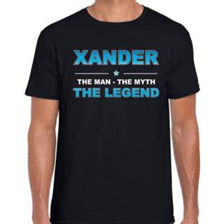👉 Shirt active mannen zwart Naam cadeau t-shirt Noah - the legend voor heren