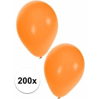 👉 Ballon active oranje 200 Nederlandse ballonnen