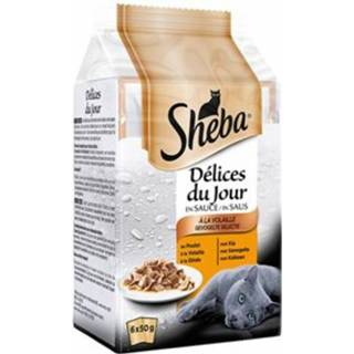 👉 Active 6x Sheba Delices du Jour Multipack Gevogelte 6 x 50 gr 4770608257767