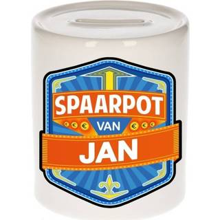 Spaarpot keramiek active kinderen Kinder van Jan