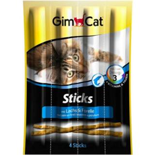 👉 Active GimCat Sticks Zalm&Forel 4 stuks 4002064400174