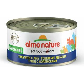 👉 24x Almo Nature HFC 70 Kat Natural Tonijn - Mosselen 70 gr