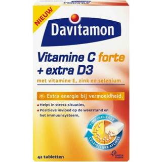 👉 Davitamon Vitamine C Forte + Extra D3 42 tabletten