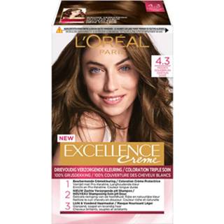 👉 Goudbruin active 3x L'Oréal Excellence Creme 4.3 Midden 8710678125951