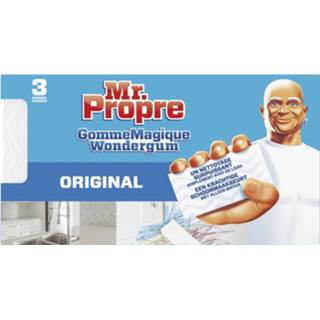 👉 Schoonmaakmiddel active 18x Mr. Propre Wondergom Original 3 Stuks 8001841669632