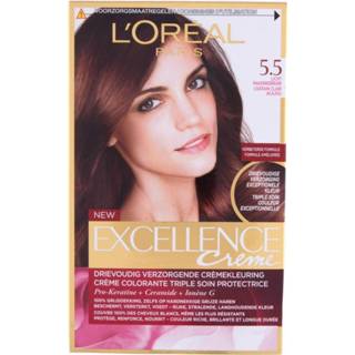 👉 3x L'Oréal Excellence Creme Haarverf 5.5 Licht Mahoniebruin