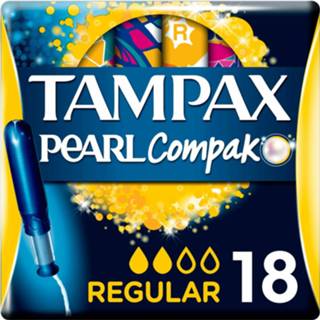 👉 Active Tampax Compak Pearl Regular 18 stuks 4015400690252