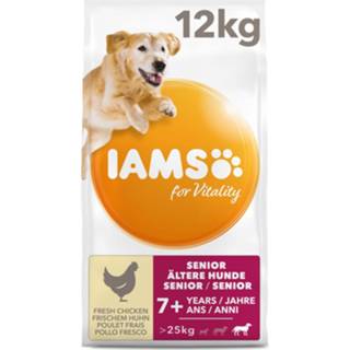 👉 Large active Iams Dog Senior Kip 12 kg 8710255153919