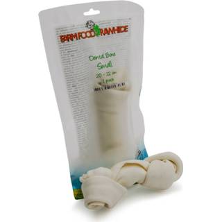 👉 4x Farmfood Rawhide Dental Bone S 20-22 cm