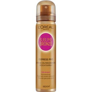 👉 Active 6x L'Oréal Sublime Bronze Self Tan Face Spray 75 ml 8710679141677