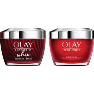 👉 Dagcreme active Olay Regenerist Whip Dagcrème SPF30 en Nachtcrème Pakket 6019919845842