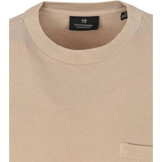 👉 Shirt beige biologisch katoen XXL effen male Scotch and Soda T-Shirt Garment Dye 8719029406466 2900040685039