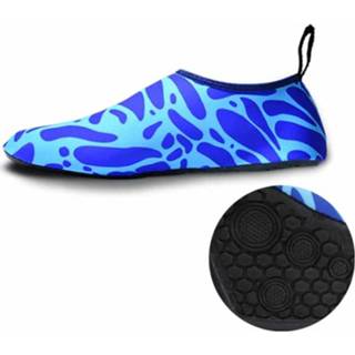 👉 Duikschoen blauw antislip active Slijtvaste Duikschoenen en -sokken met dikke rubberen zolen,één paar (dacht blauw)
