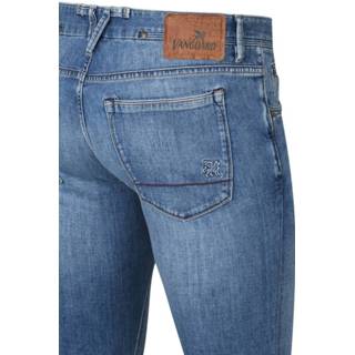 👉 Spijkerbroek super stretch male blauw Vanguard V85 Schrambler Jeans SF Mid Wash 8719419708460 2900040389111